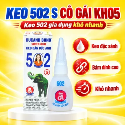 Keo 502 S cô gái KH05 - Keo đa năng gia dụng