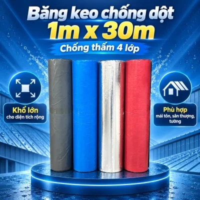 Băng keo chống dột 1mx30m