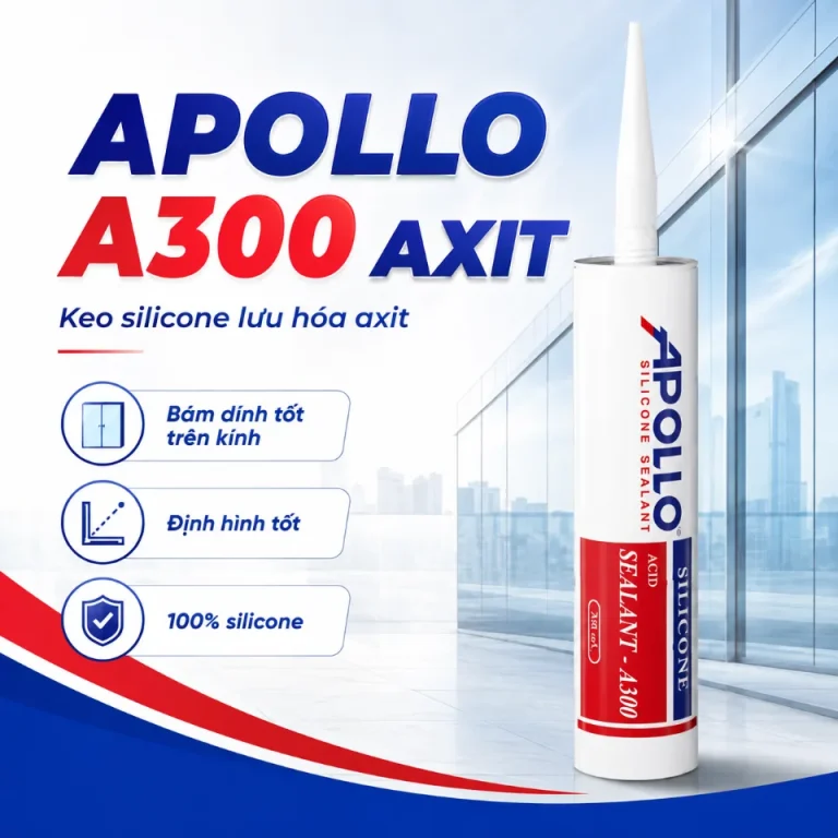 Keo Apollo A300 axit dán kính