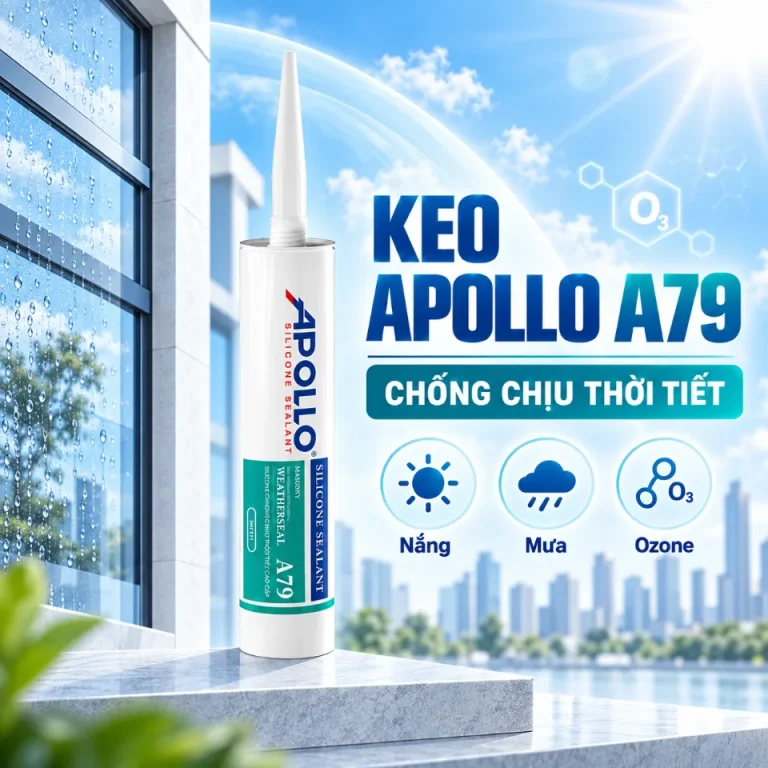 Keo silicone Apollo A79 chịu thời tiết