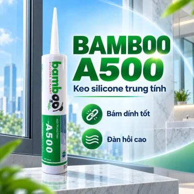 Keo silicone trung tính Bamboo A500