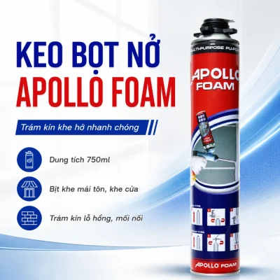 Keo bọt nở Apollo Foam