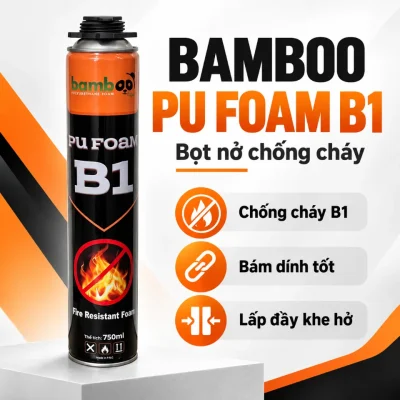 Keo Bọt nở Bamboo PU Foam B1