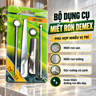 Bộ dụng cụ miết ron Demex