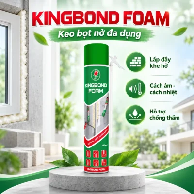 Keo bọt nở Foam Kingbond
