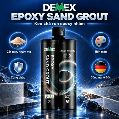 Keo chà ron Demex Epoxy Sand Grouts nhám