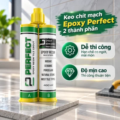 Keo chà ron Epoxy Perfect 2 thành phần