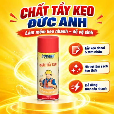 Chất tẩy keo Đức Anh